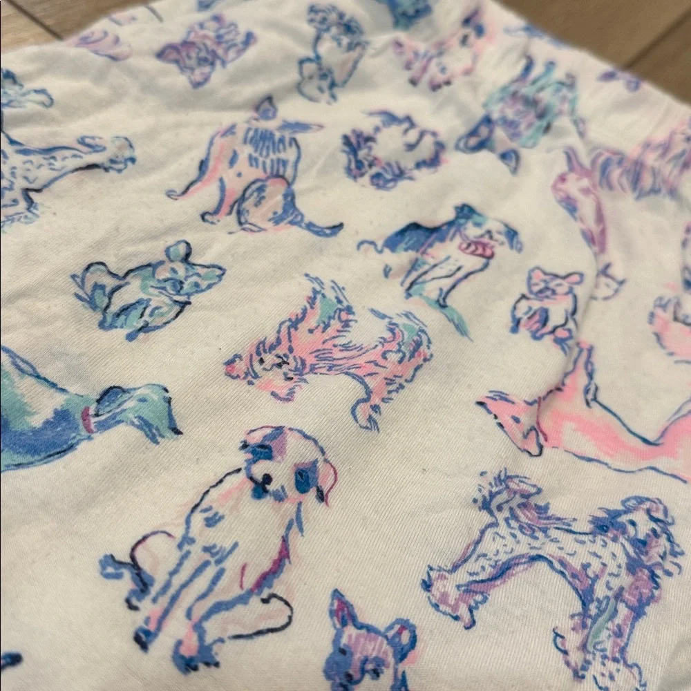 Lilly Pulitzer All Over Print Dog Pajama Pants Size XL Comfy Loungewear soft - Picture 3 of 10